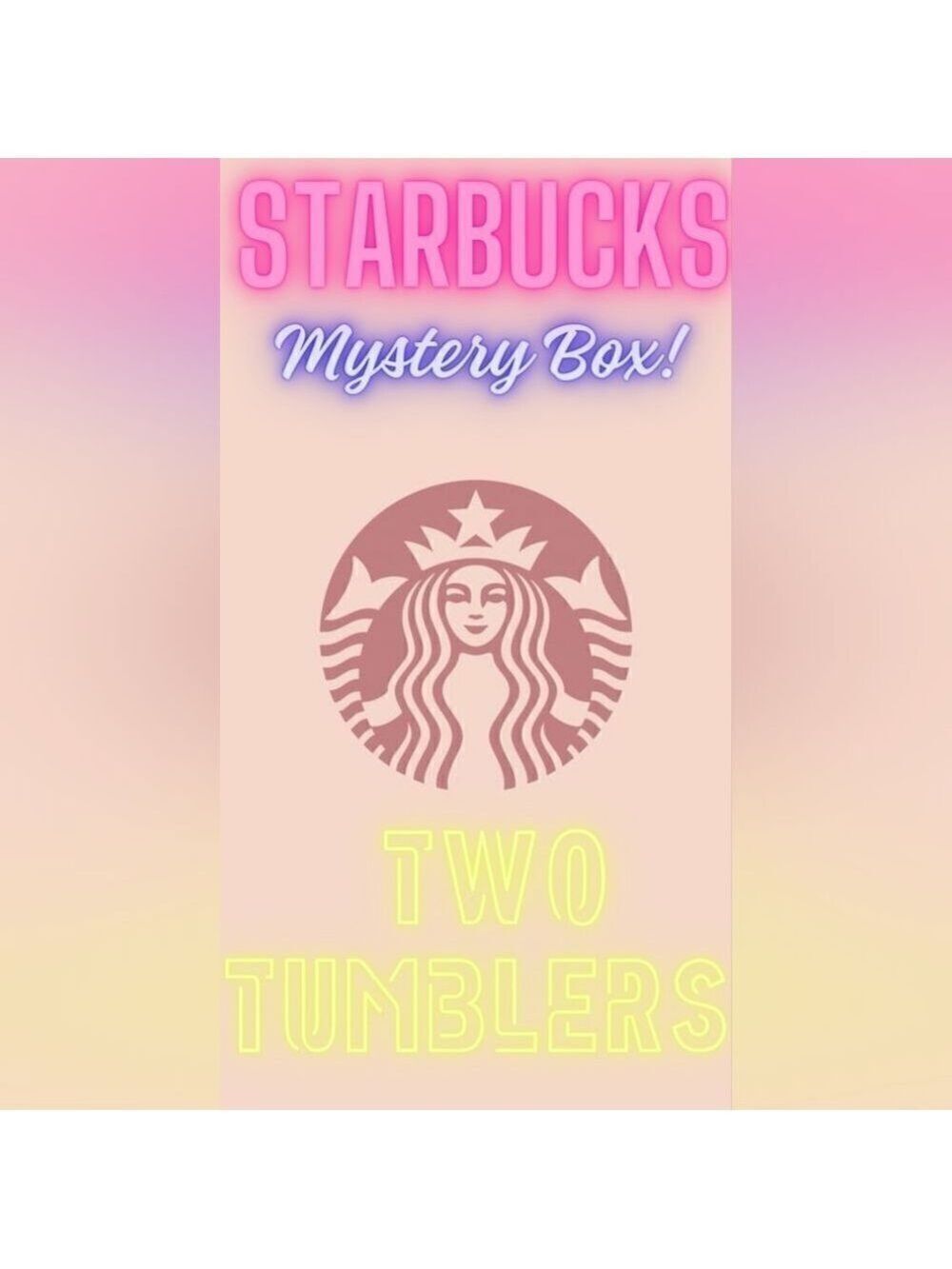 Starbucks Mystery Box NWT
